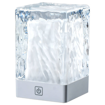 Crystal Lamp Atmosphere Simple Desktop Night Light Touch Home Decor